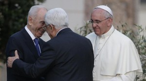 Shimon Peres, Abu Mazen e Papa Francesco